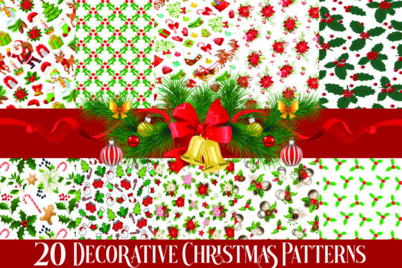 20 Decorative Christmas Patterns: A Strategic Asset for Professional and Creative Workflows