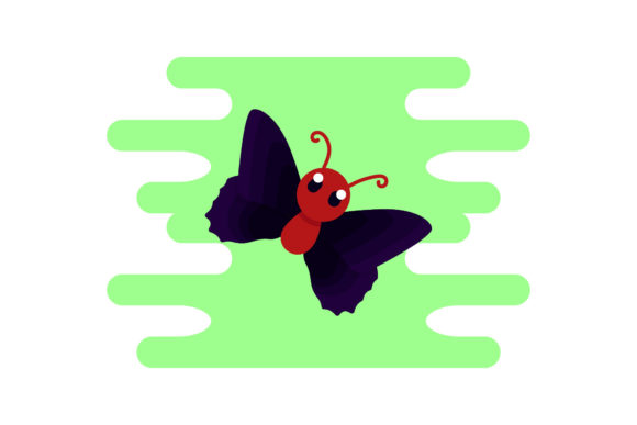 Butterfly Decorative Style Clipart for Creative Projects