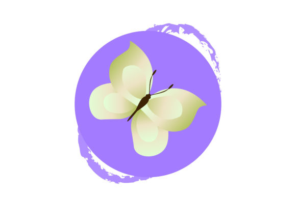 Butterfly Icon Decorative for Creative Projects