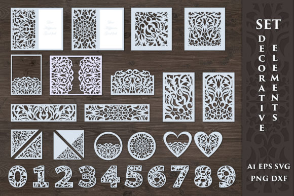 Carved Decorative Elements SVG: Elevating Your DIY Projects and Creative Designs