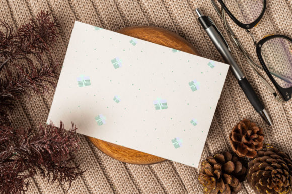 Christmas Decorative Gift Box Pattern