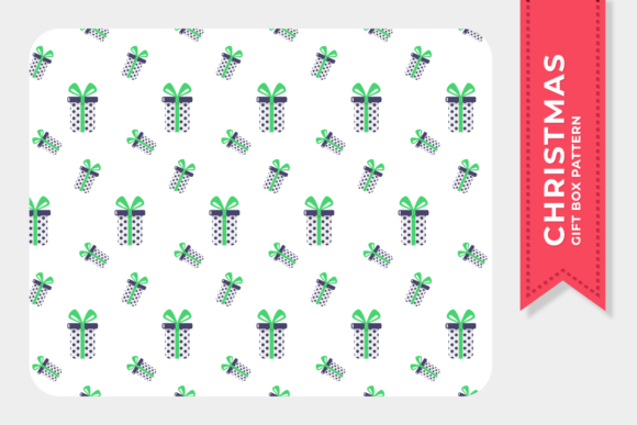 Christmas Gift Decorative Pattern Art: A Versatile Design Resource for Creative Projects