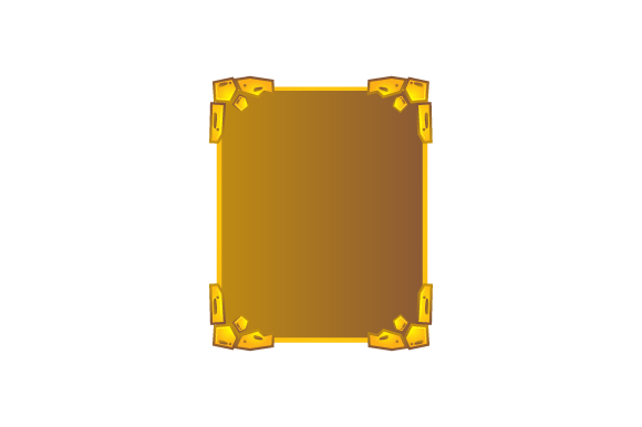 Decorative Golden Frame Design Vector: A Versatile Asset for Creative Projects