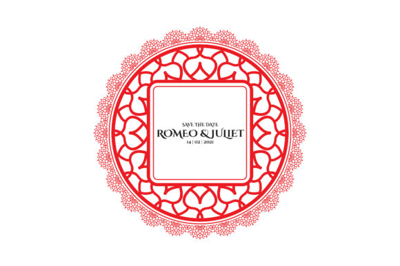 Decorative Ornament Save the Date: A Versatile Design for Creatives and Everyday Users