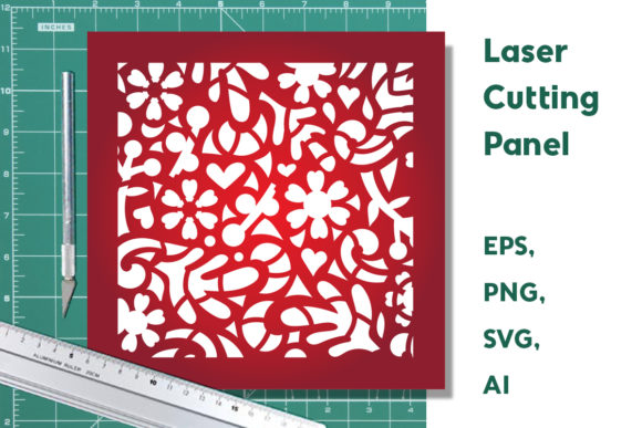 Decorative Panel, Cut Template Graphic: A Strategic Asset for Precision Craft and Branding