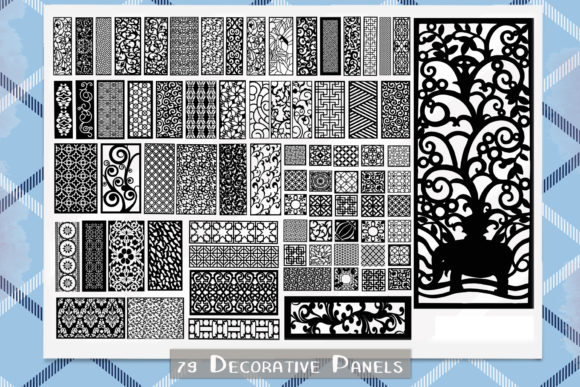 Decorative Panel Paper Cutting Cutout Designs