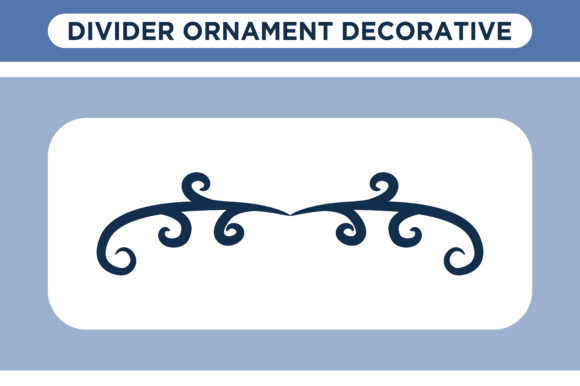 Divider Ornament Decorative: A Versatile Design Asset for Creative and Commercial Use