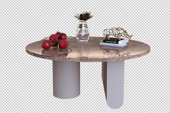 Evaluating Decorative Products on Marble Table for Digital Design Projects