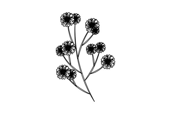 Floral Decorative Simple Outline: A Versatile Asset for Modern Designers and Creators