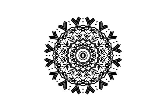 Mandala Flower Abstract Decorative: A Versatile Design for Creative and Professional Use