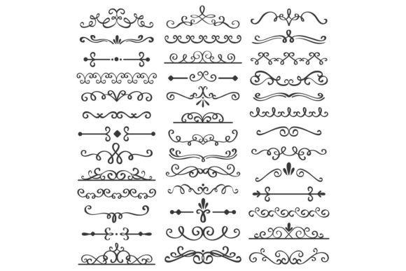 The Renaissance of Elegance: Integrating Decorative Swirls Dividers into Modern Design Workflows