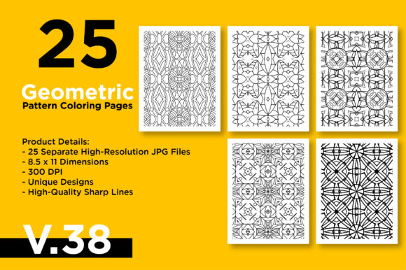 Understanding Geometric Decorative Coloring Pattern for Professional and Creative Projects